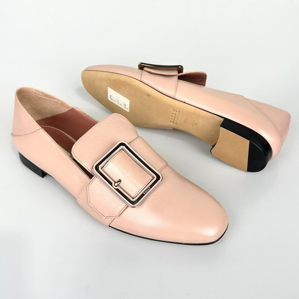 NIB Bally Janelle Leather Loafers Size 39.5